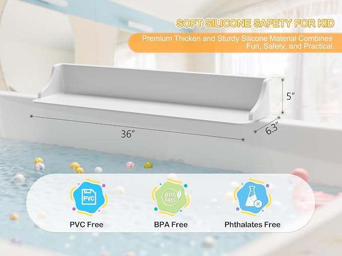 Cushore 3-Ft Bathtub Splash Guard PlayPad - Image 5