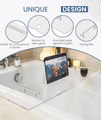 Acrylic Bathtub Tray Bathtub Tray Caddy Bath Tray Table - Image 3