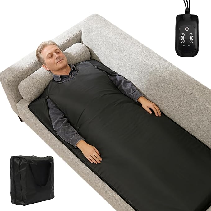 Portable Sauna Blanket for Home, Infrared Sauna for Relaxation, Portable Full by MARTEXBUY