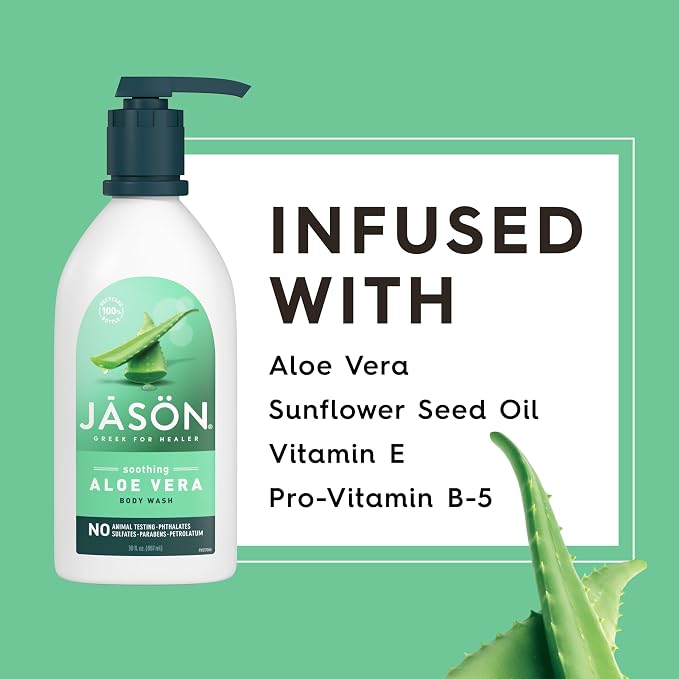 JASON Aloe Vera Shower Gel Body Wash - Image 4