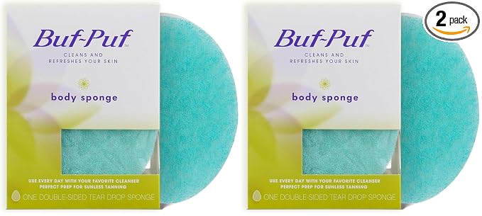 Buf-Puf Body Sponge | Exfoliating | Dermatologist Developed | Reusable | Pack by Nexcare