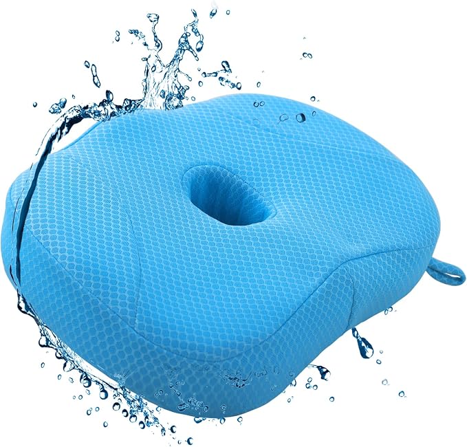 Idle Hippo Hot Tub Booster Seat, Weighted Hot Tub Pillow by IdleHippo