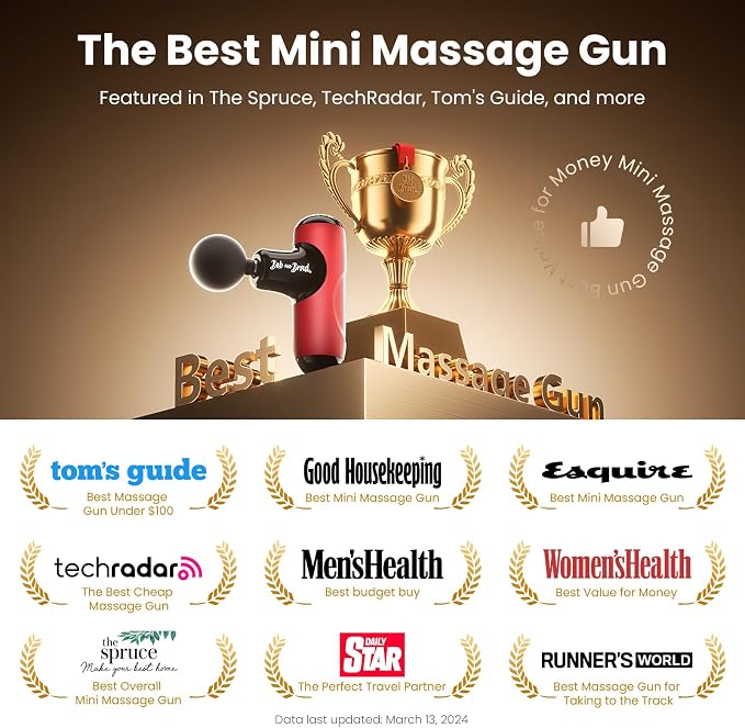 BOB AND BRAD Q2 Mini Massage Gun - Image 8