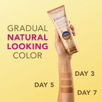 Jergens Natural Glow +Firming Self Tanner Body Lotion, Medium to Deep Skin Tone - Image 4