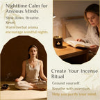 5 in 1 Incense Diffuser & Holder Set, Ceramic Aromatherapy Burner - Image 4