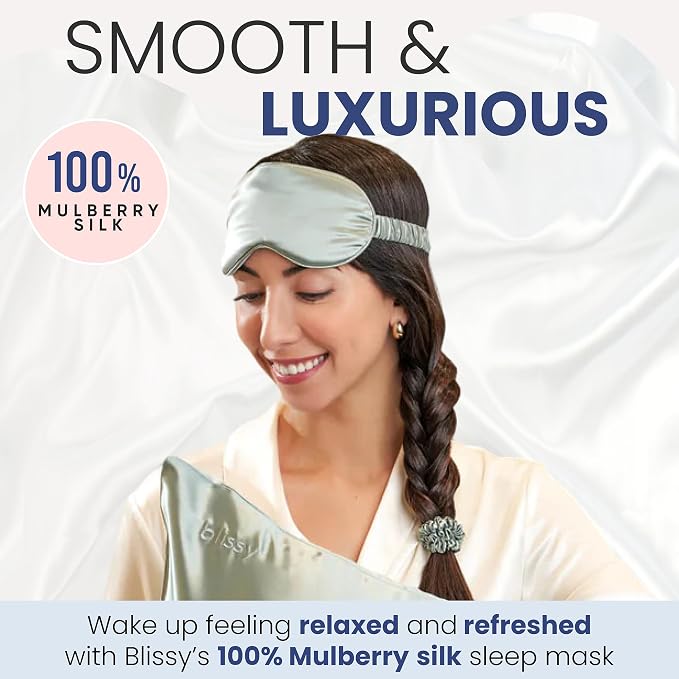 Blissy Silk Sleep Mask - Image 5