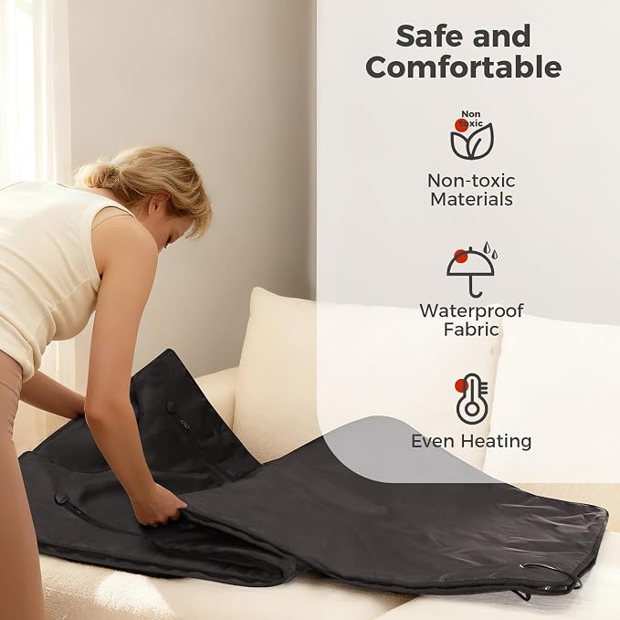 Portable Infrared Sauna Blanket - Image 4