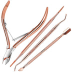 FANDAMEI Nail Care Kit, Nail Cuticle Nippers, Ingrown Toenail Tools Kit by FANDAMEI