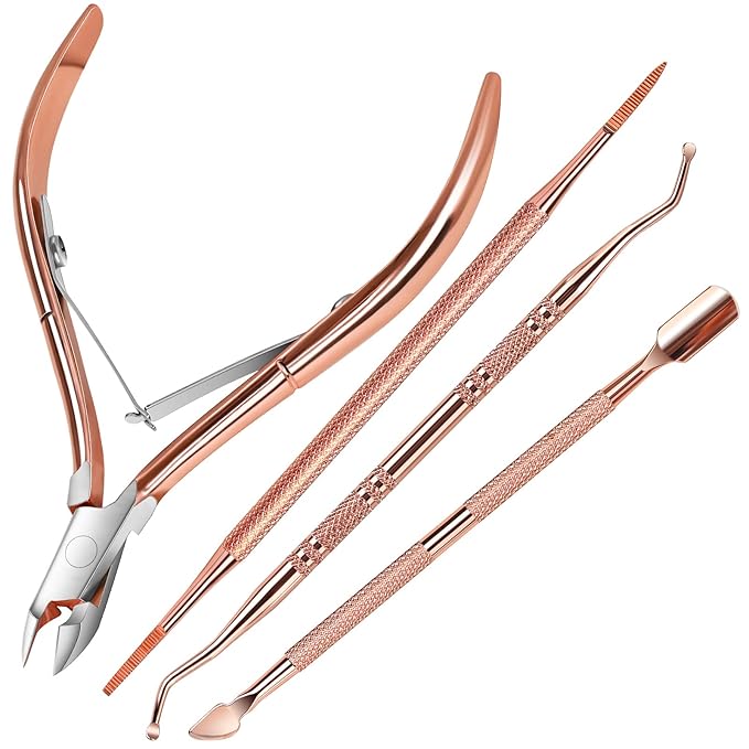 FANDAMEI Nail Care Kit, Nail Cuticle Nippers, Ingrown Toenail Tools Kit by FANDAMEI