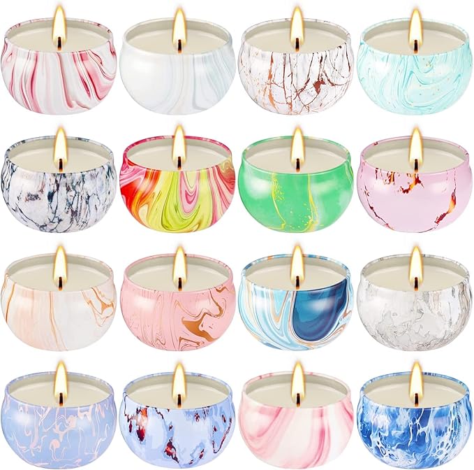 WPONSZU 16 Packs Scented Candle Gift Set - Image 4