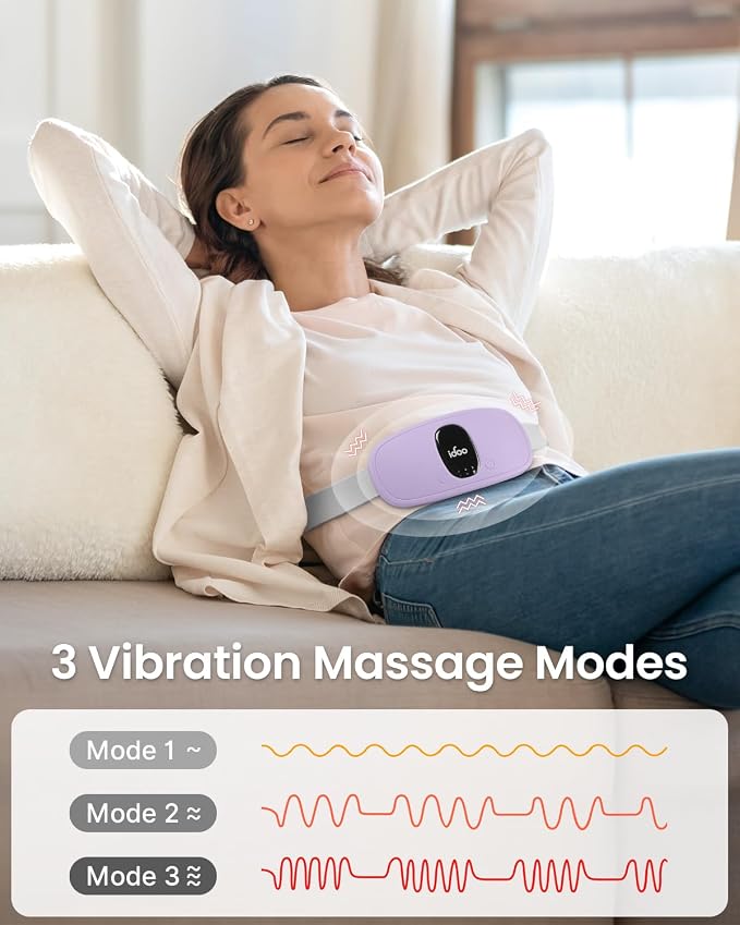 iDOO Portable Heating Pad, FSA Eligible Items Only List, Period Heating Pad - Image 3