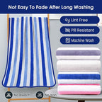JML Bath Towels, Large Microfiber Towel Set, Ultra Soft, Super Absorbent - Image 6