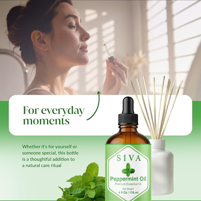 Siva Peppermint Essential Oil - Image 7