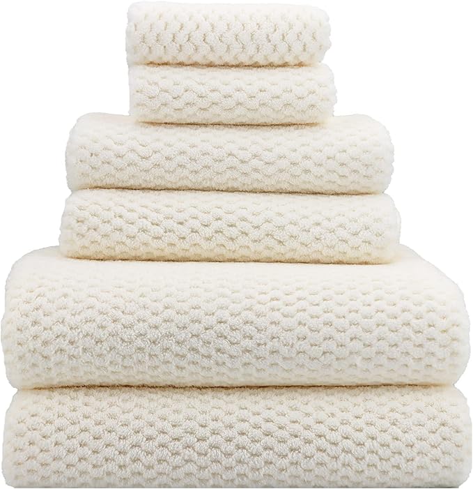 YTYC 29x59 Inch Extra Large Bath Towels Set Quick Dry Super Soft Microfiber by YTYCTowels