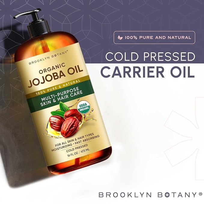 Brooklyn Botany Cold-Pressed Organic Jojoba Oil | - Image 4