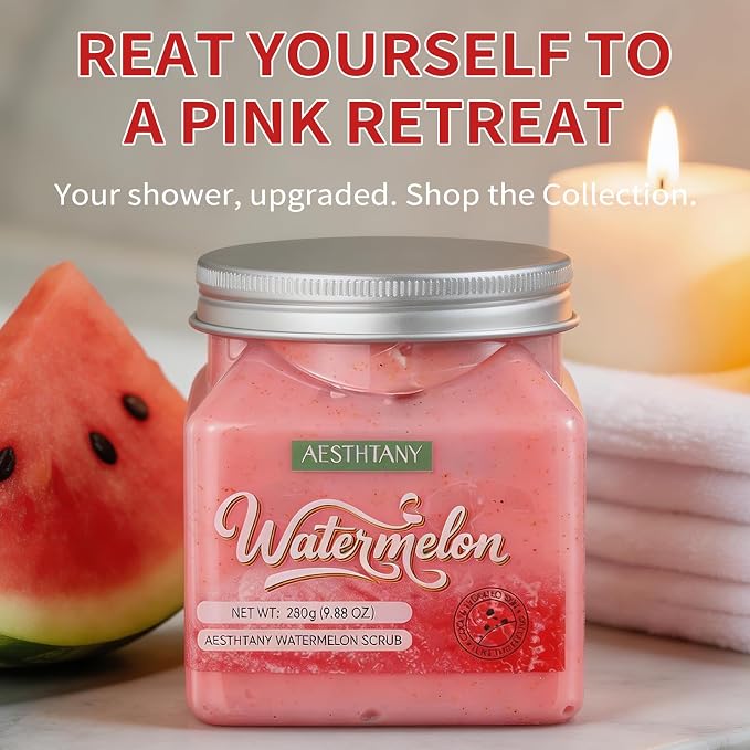 Watermelon Body Scrub &Avocado Face & Body ScrubMoisturizing and Exfoliating - Image 2