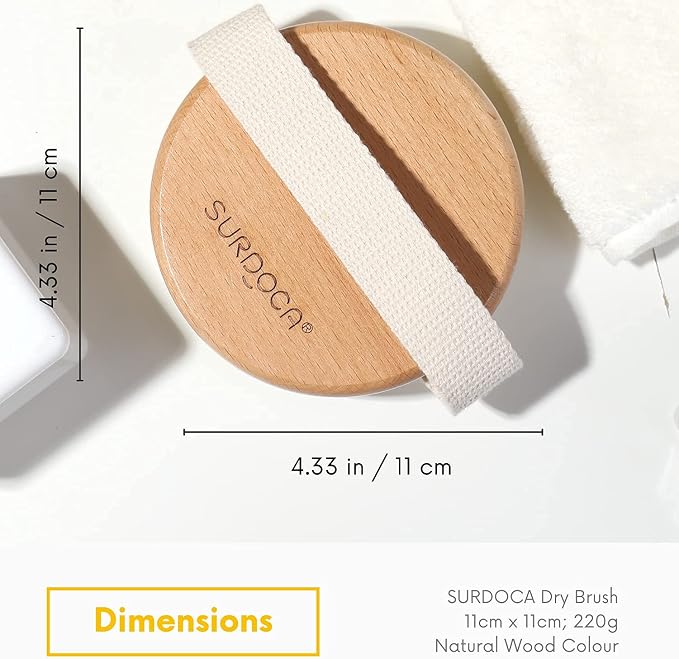 SURDOCA Dry Brushing Body Brush - Image 5