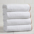 Great Bay Home Clay/White Bath Towel Set by GreatBayHome