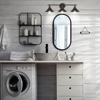 Licperron 3-Light Black Bathroom Vanity Light Fixtures Over Mirror, Farmhouse - Image 7