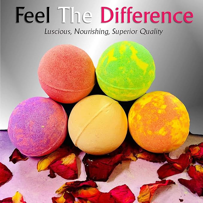 Bath Bombs Gift Set for Women and Men. 24 Luxury Bath Bombs Individually - Image 6