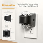 Briignite Night Light Plug into Wall, Color Changing Night Light - Image 4