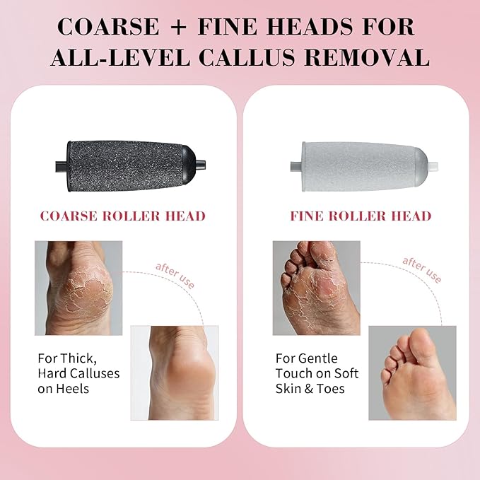 Electric Foot Callus Remover, Rechargeable Foot File Pedicure Kit - Image 2