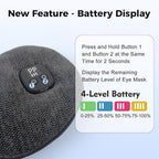 Heated Eye Mask for Dry Eyes, Cordless Warm Eye Compress, 4 Heat Levels - Image 4