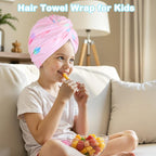FIOBEE Microfiber Hair Towel Wrap - Image 4