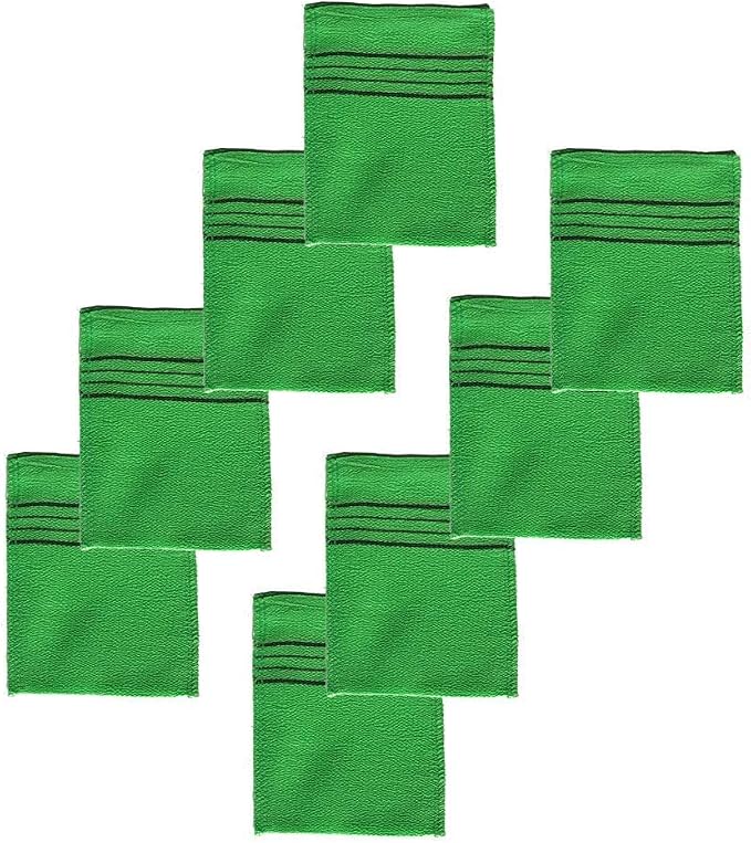 Korean Asian Exfoliating Bath Washcloth Mitt - Image 7