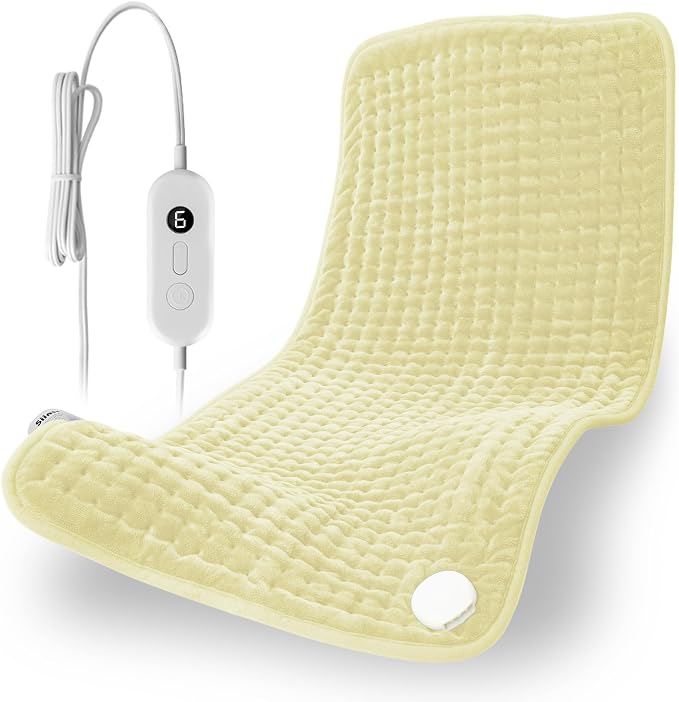 Electric Heating Pad for Back Pain Relief, Extra Large 33" x 17" by Andola
