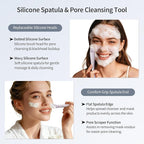 Blackhead Remover Tool, Stainless Steel Face Scraper, Skin Scrubber Face Spatula - Image 5