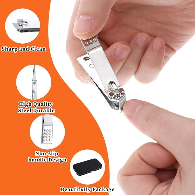 12 Set Bulk Manicure Kit Nail Set Stainless Steel Pedicure Professional Nail - Image 5