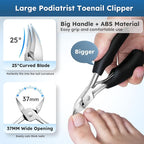 Nail Clippers for Seniors, Heavy Duty Ingrown Toenail Clippers - Image 2