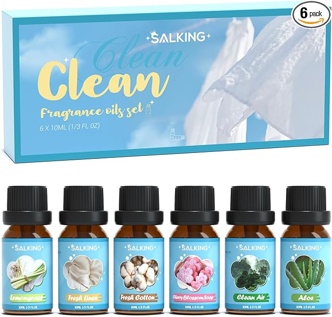 SALKING Clean Fragrance Oils, Premium Essential Oil by SALKING