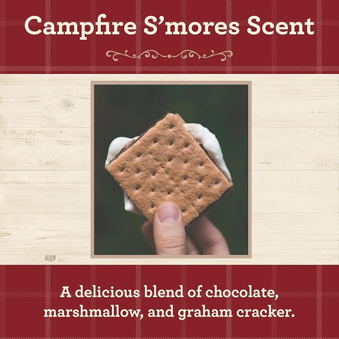 Our Own Candle Company Campfire S’Mores Scented Candle, Mason Jar, Long Lasting - Image 2