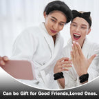 Zkptops 6Pcs Spa Headband for Washing Face Wristbands Set Women Bubble Makeup - Image 2