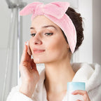 WHAVEL 6 Pack Pink Spa Headband - Image 2