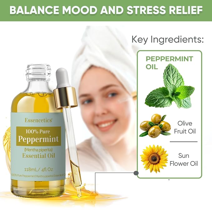Peppermint Essential Oil 4 oz - Image 3