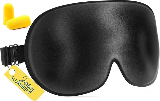 Jersey Slumber 100% Silk Sleep Mask by JersySlumber