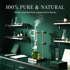 SU JUABA Peppermint Oil 4 Fl Oz, 100% Pure & Natural Aromatherapy Oil - Image 5