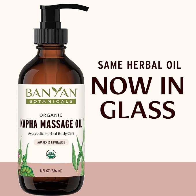 Banyan Botanicals Kapha Massage Oil – Organic Massage Oil - Image 2
