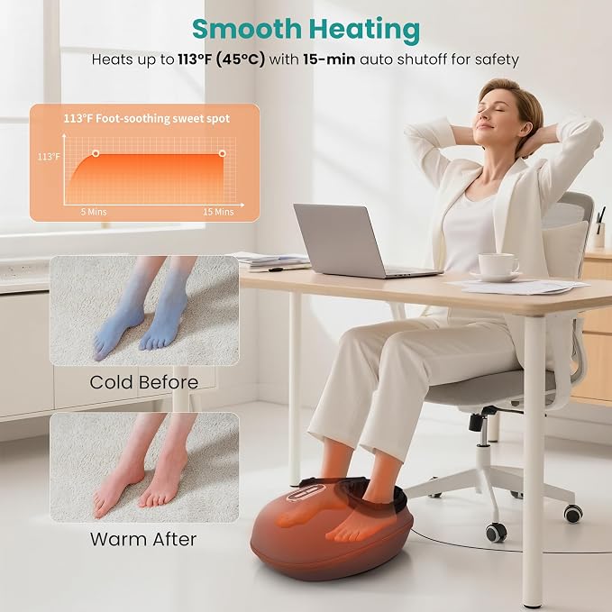 Nekteck Shiatsu Foot Massager - Image 3