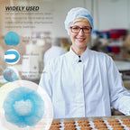 100 Pack 21" Disposable Nonwoven Bouffant Caps Hair Net - Image 5