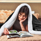 KAWAHOME Sherpa Fleece Queen Size Blanket - Image 3