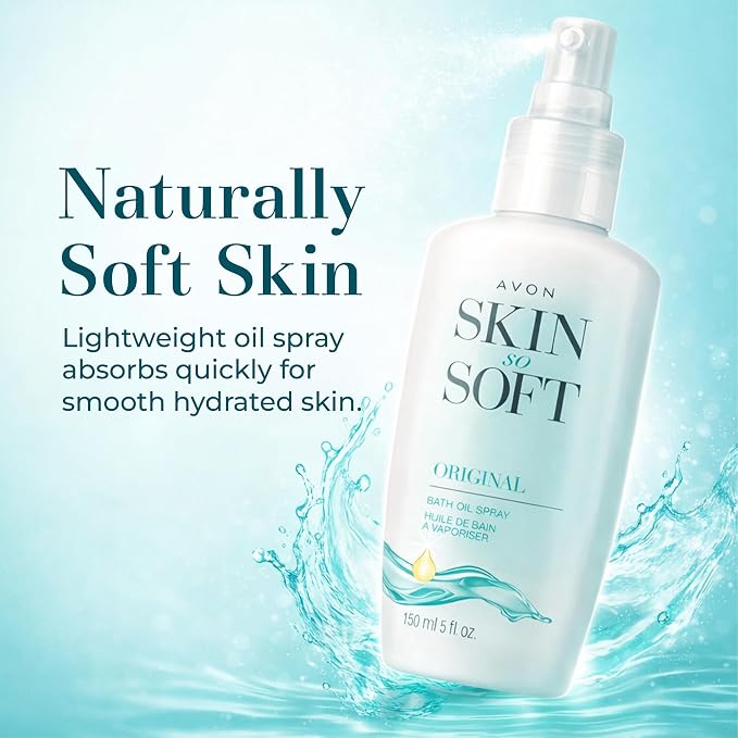 AVON Skin So Soft Original Bath Oil Spray - Image 10