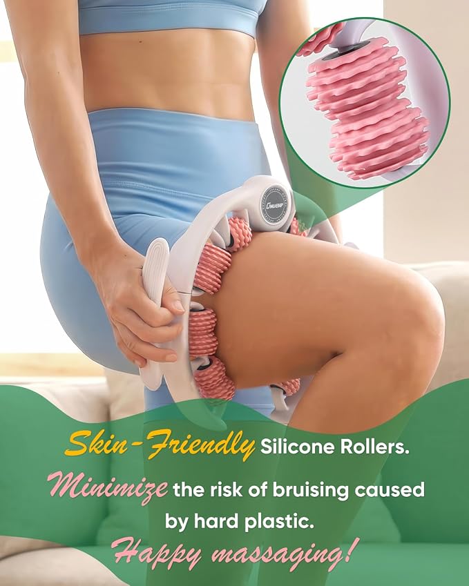 ONUEMP Cellulite Massager Roller, Cellulite Remover Muscle Roller, Fascia - Image 4