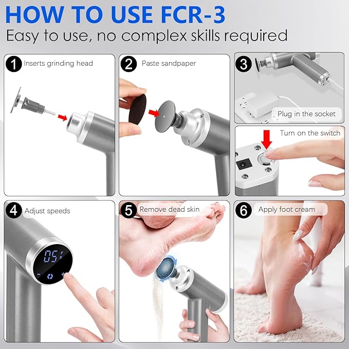 Upgraded Electric Callus Remover - Image 6