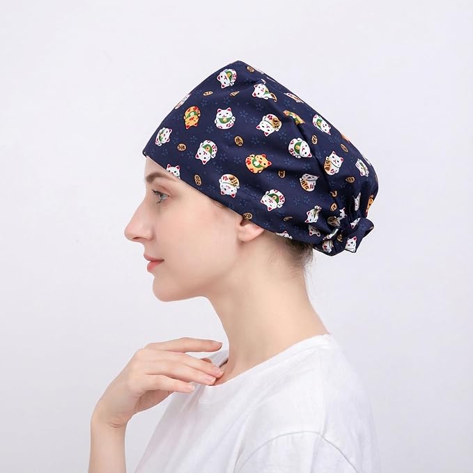 Cute Printed Working Cap for Women/Men - Image 3