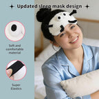 PERFECTSIGHT Sleep Eye Masks, Cute Sleep Eye Cover Lightweight Adjustable - Image 5