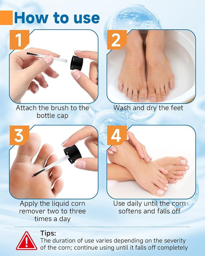 MQFORU Liquid Corn & Callus Removers - Image 3